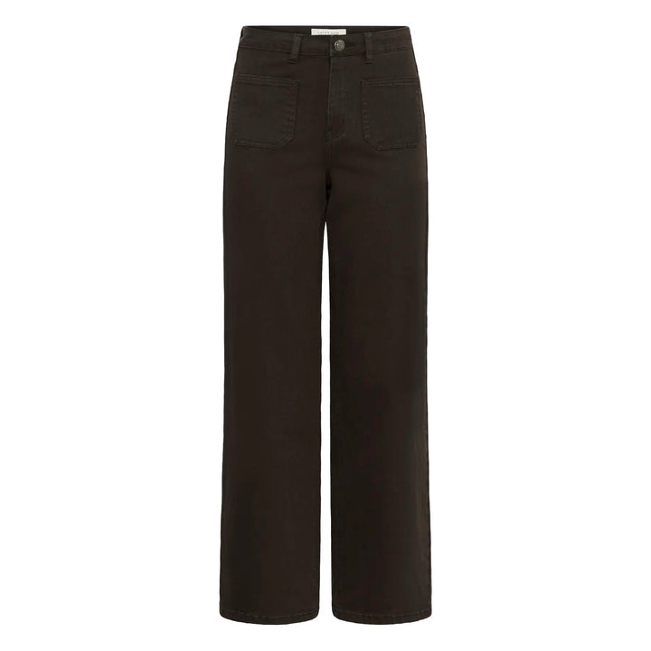 Kaffe Kabrook High Waist Jeans | Coffee Bean