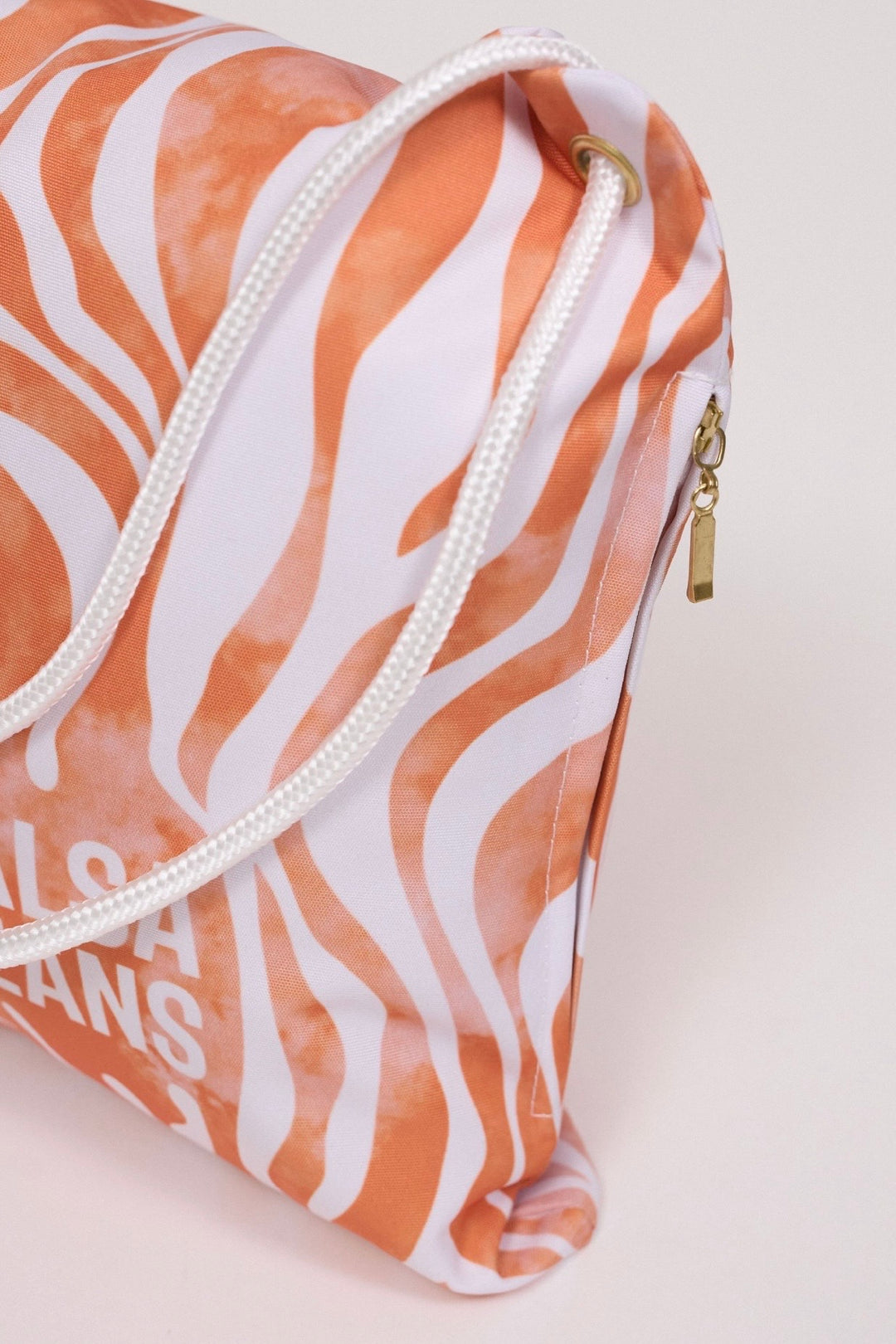 Salsa Beach Pillow | Light Orange