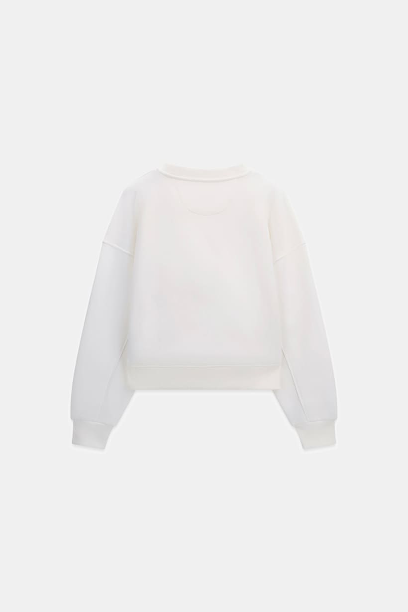 Guess Round Rhinestone Logo Sweatshirt