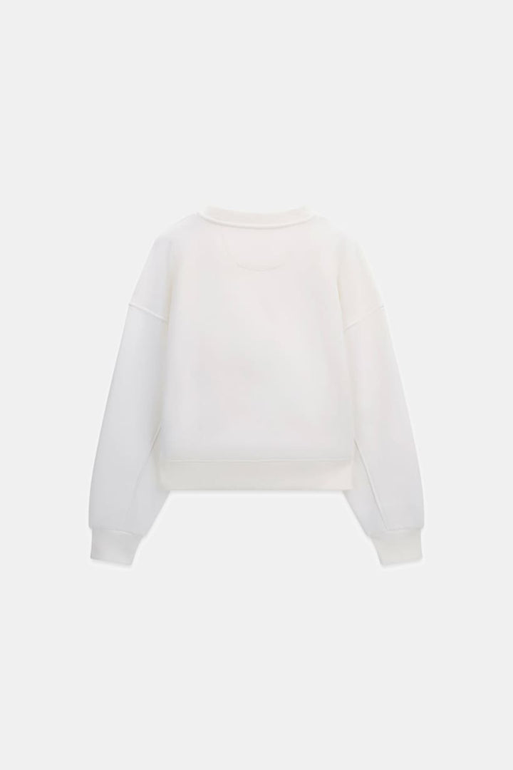 Guess Round Rhinestone Logo Sweatshirt