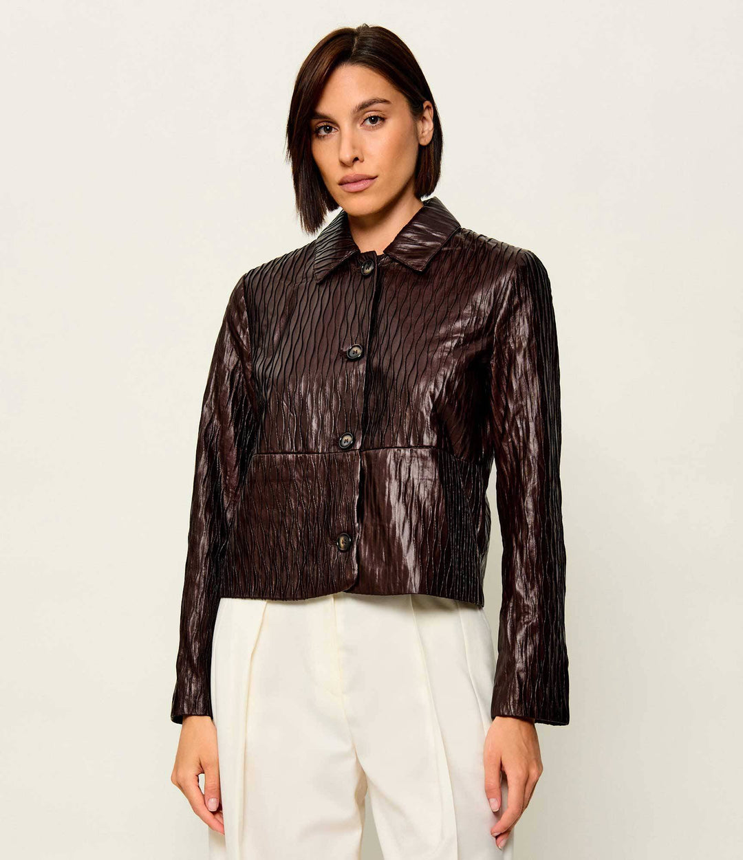 Guess Walker Wave Pleated Jacket
