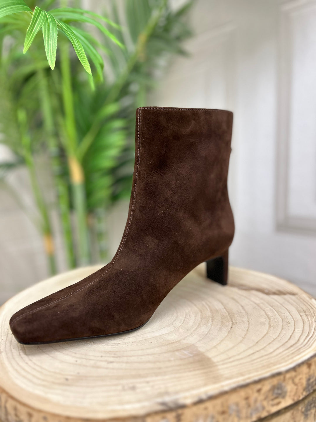 Guess Chocolate Brown Suede Boot
