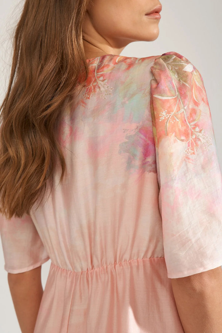 Numph Nulove SS Dress | Mangano Calcite