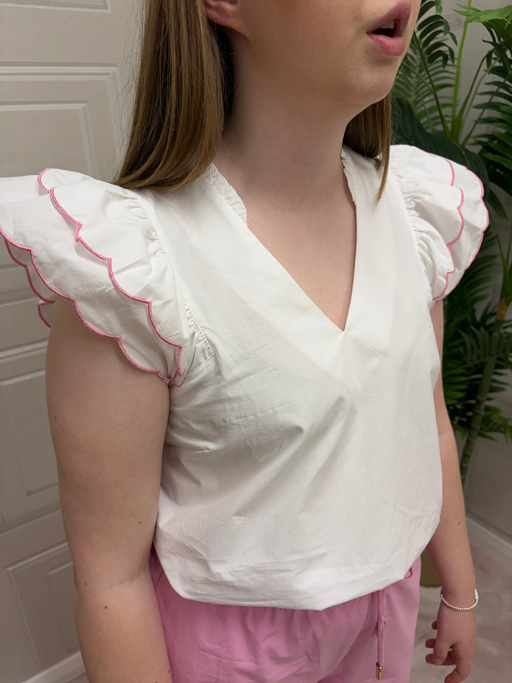Numph Nusienna Top | Bright White