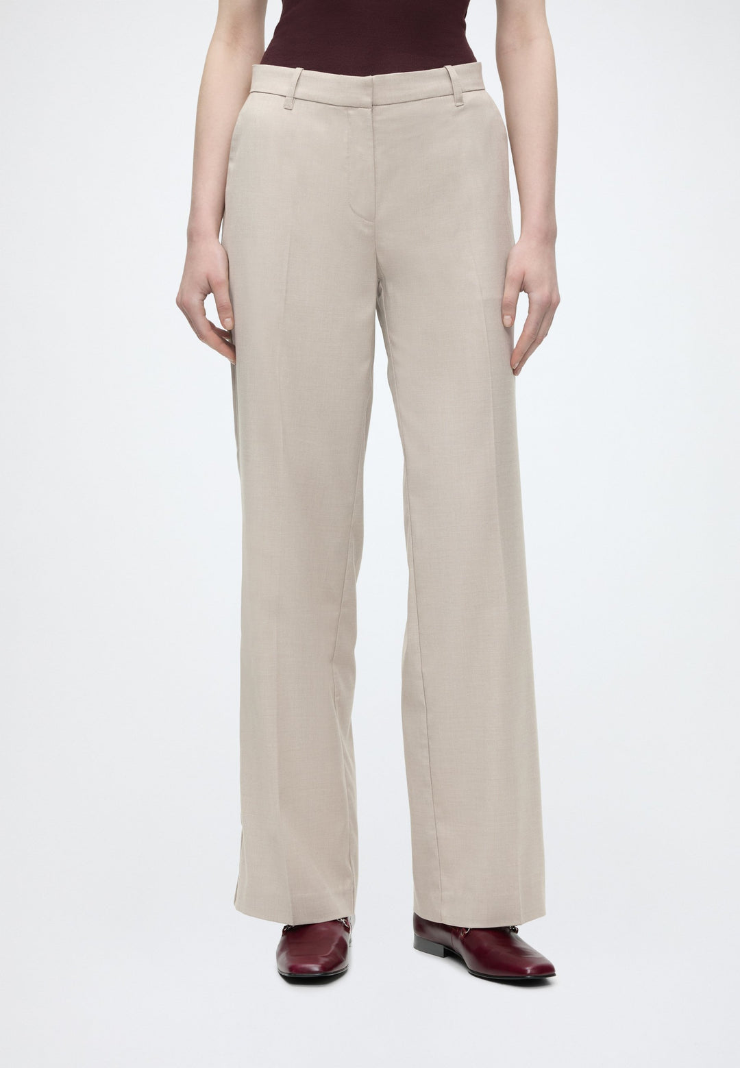 Guess Danielle Classic Pants | Taupe