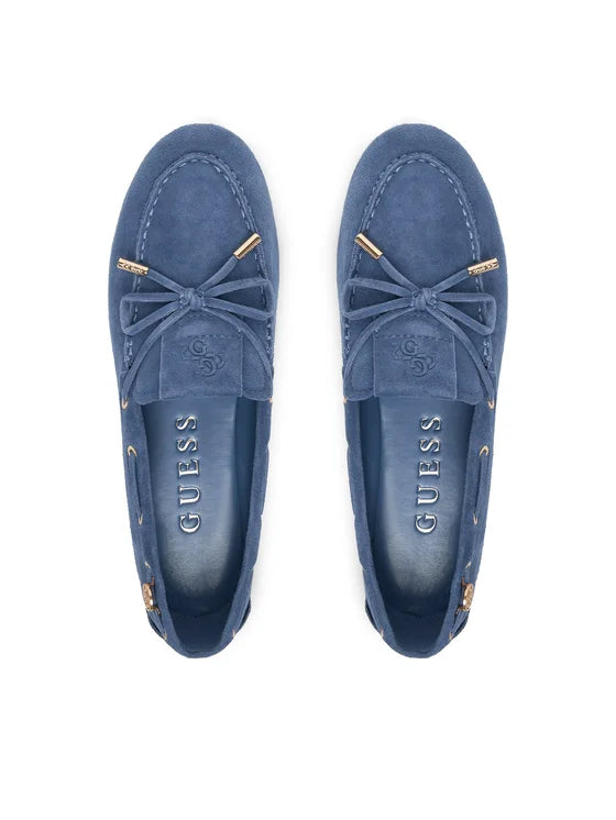 Guess Sue14 Aisha Blue Moccasin