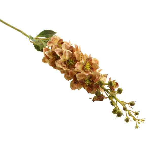 Artificial Brown Knightspur Delphinium Stem