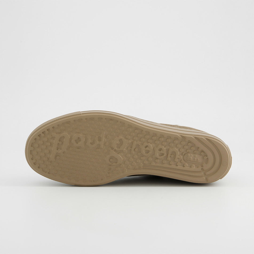 Paul Green Suede/Nappa M Antelope/Earth Sneaker