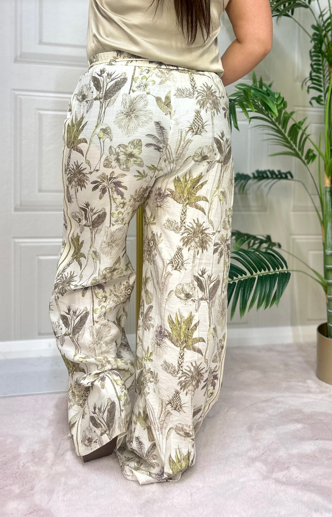 Goa Goa Muji Jungle Print Trousers