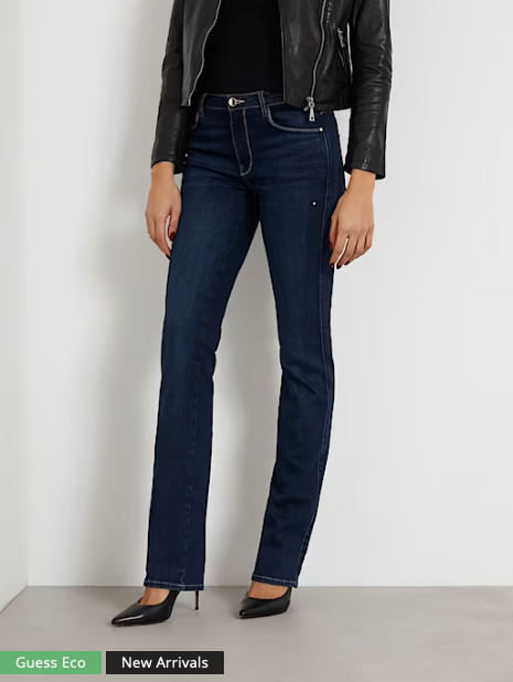 Guess Eau Dark Sexy Straight Jeans
