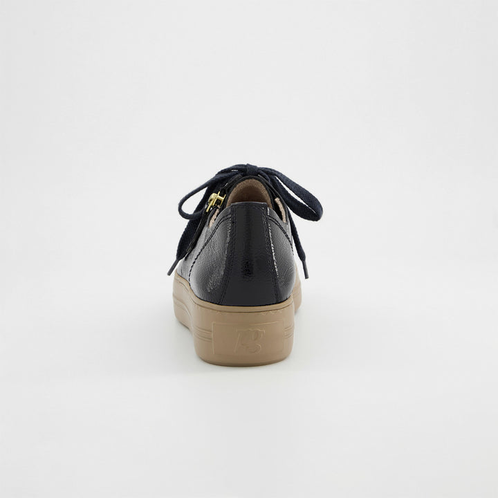 Paul Green Knautschlack Dark Ocean Sneaker