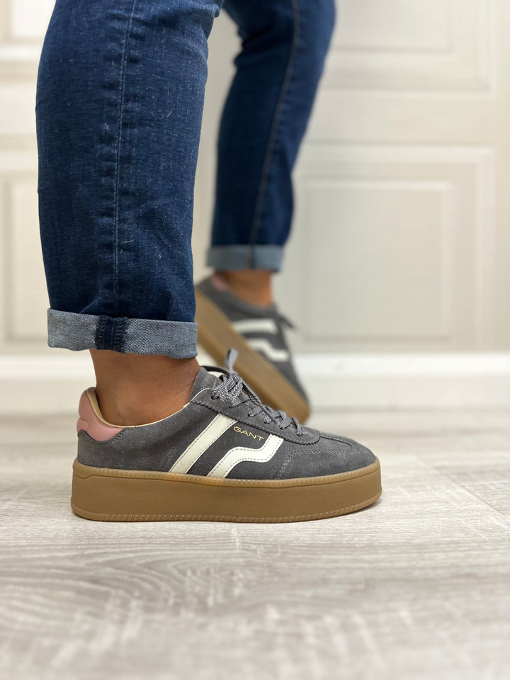 Gant Cuzmani Grey & Pink Sneaker