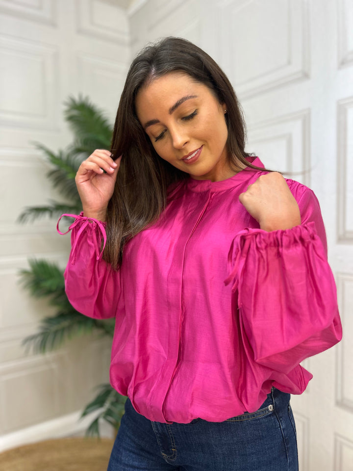 Salsa Fuchsia Pink Blouse