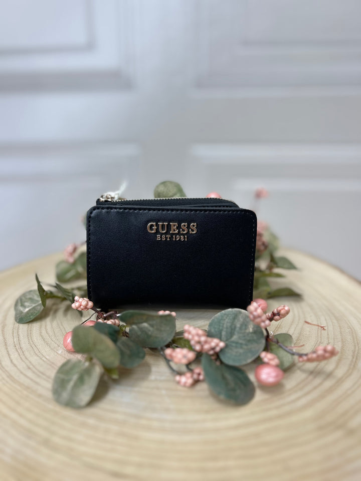 Guess Jane Black Card Holder Purse