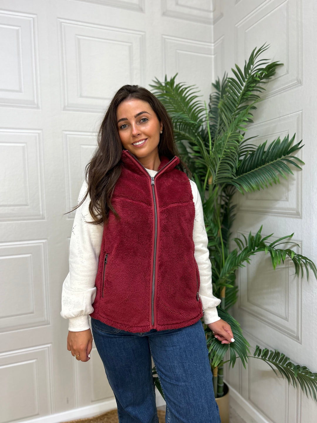 HV Society Bodywarmer Dolce Burgundy