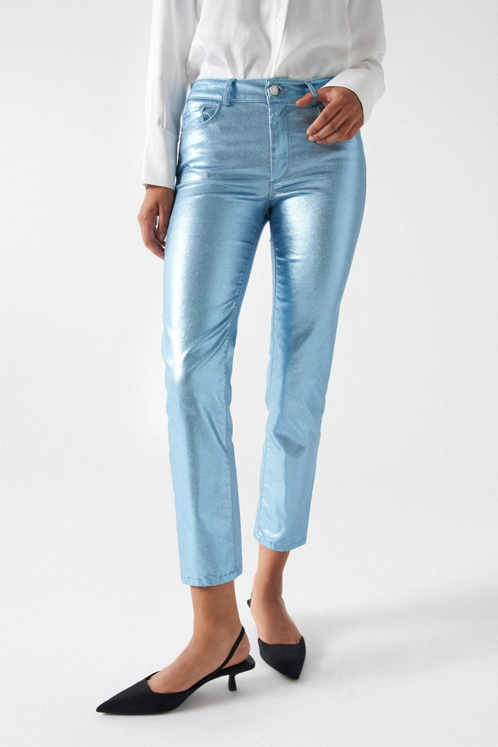 Salsa Destiny Metallic Blue Jeans (21007384)