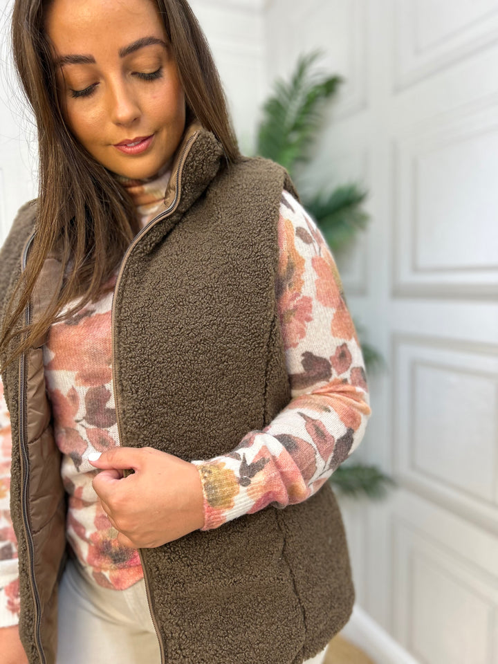 HV Society Bodywarmer Caddy Bronze/Taupe
