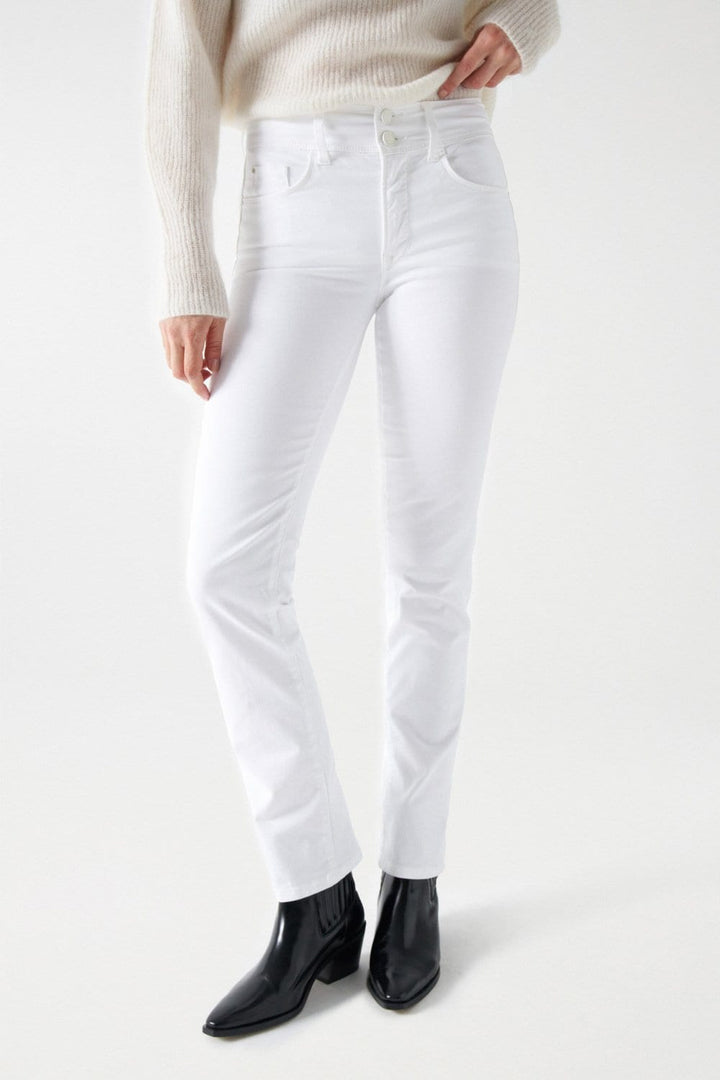 Salsa Secret Push-in White Jeans: 30 leg (21000594)