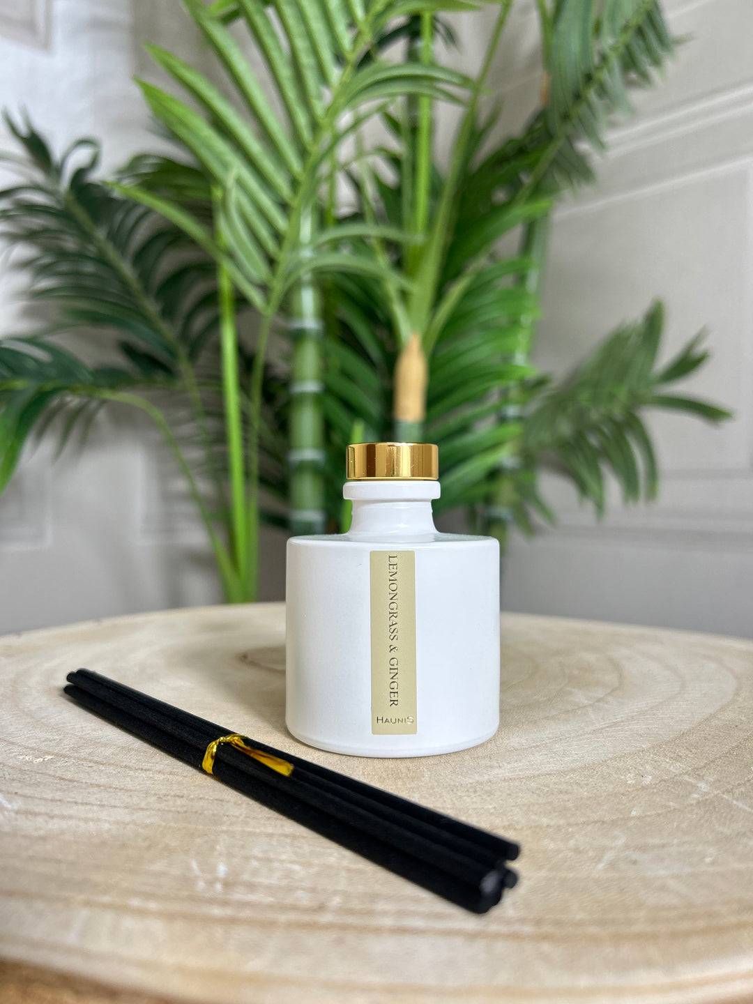 Haunis Diffuser &amp; Room Spray Gift Set | Lemongrass &amp; Ginger
