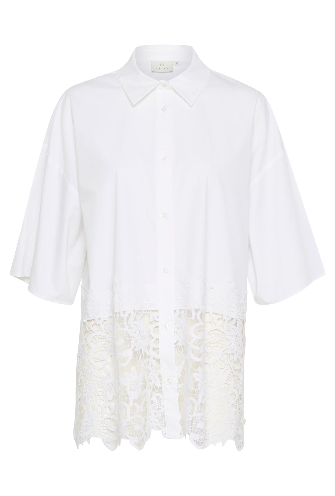 Kaffe Kanala Optical White Shirt