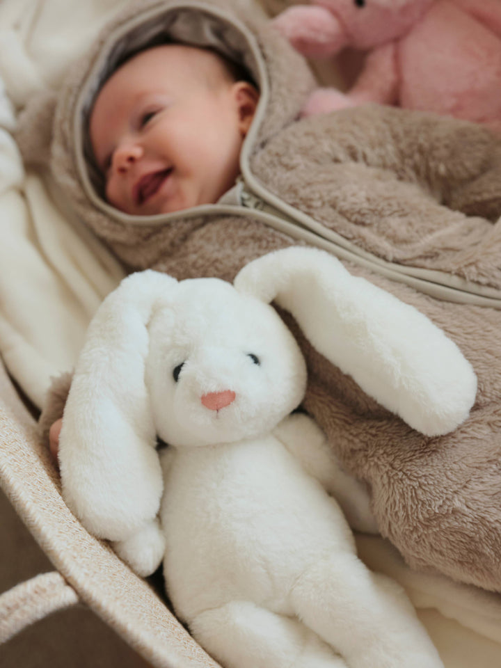 Charlie Bear Bramble Bunny Blossom White Soft Plush Toy Teddy Bear