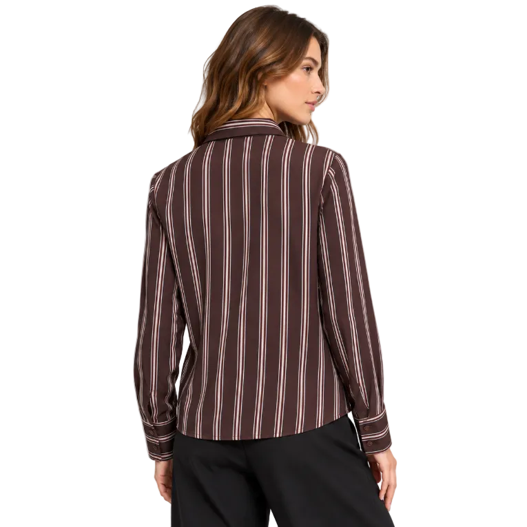 Numph Nujoni Shirt | Chocolate Plum