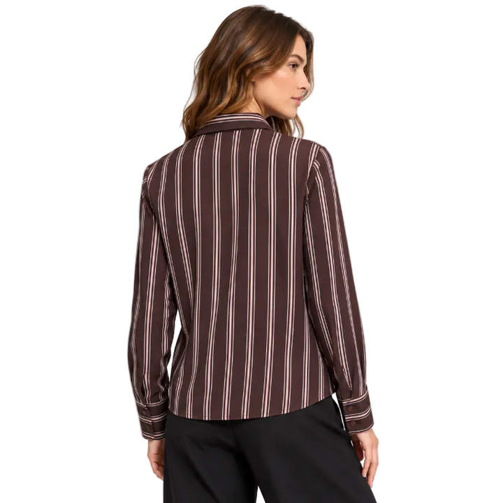 Numph Nujoni Shirt | Chocolate Plum