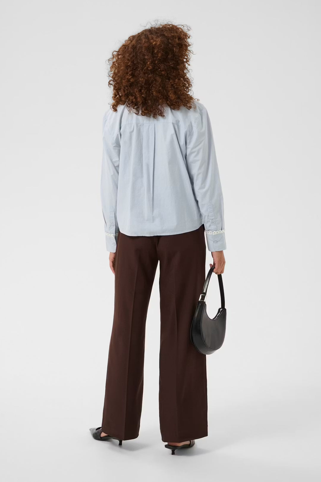 Kaffe Kaketty Blue Fog Shirt