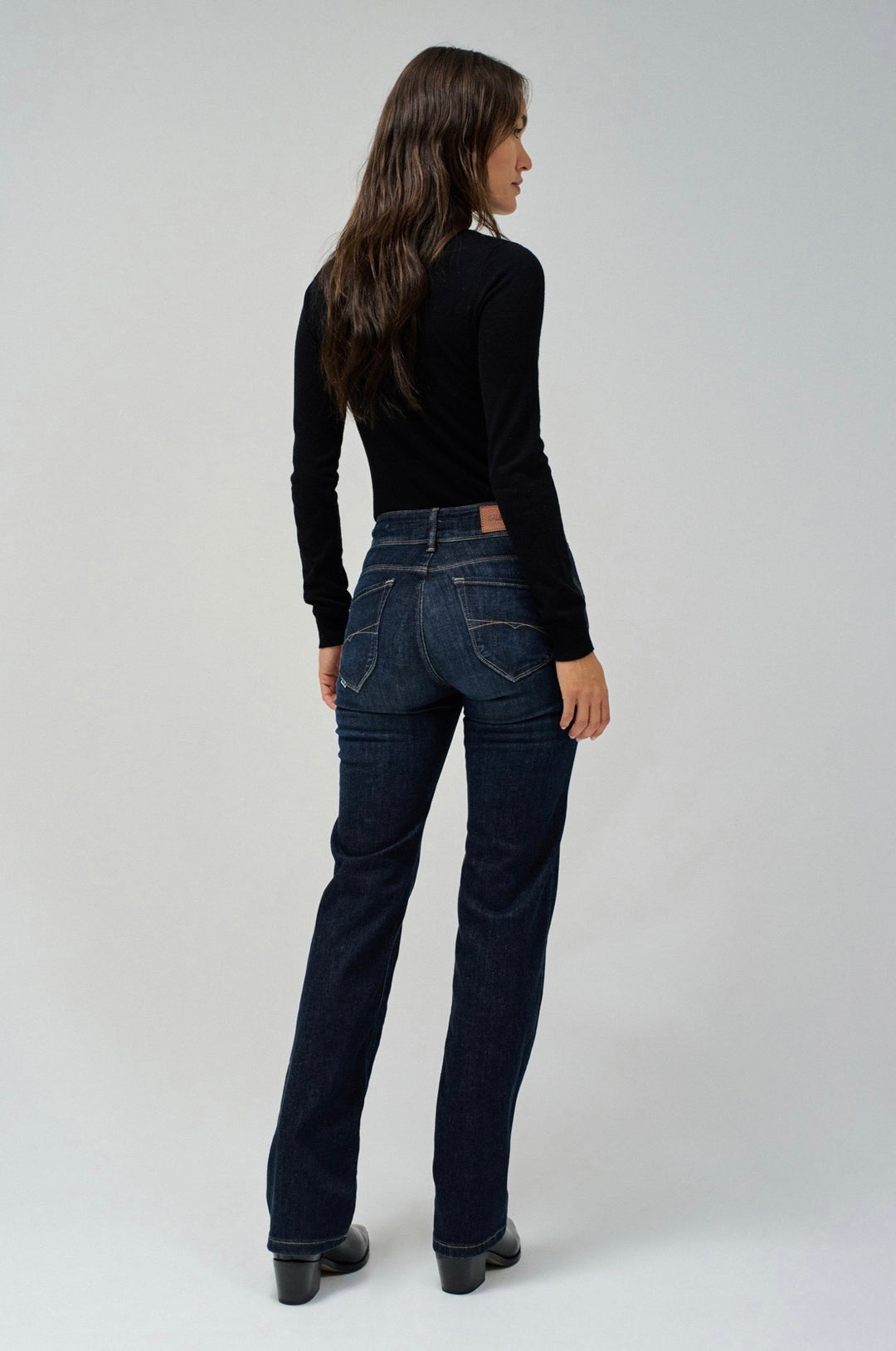 Salsa Secret Push In Straight Leg Jeans | 21009723