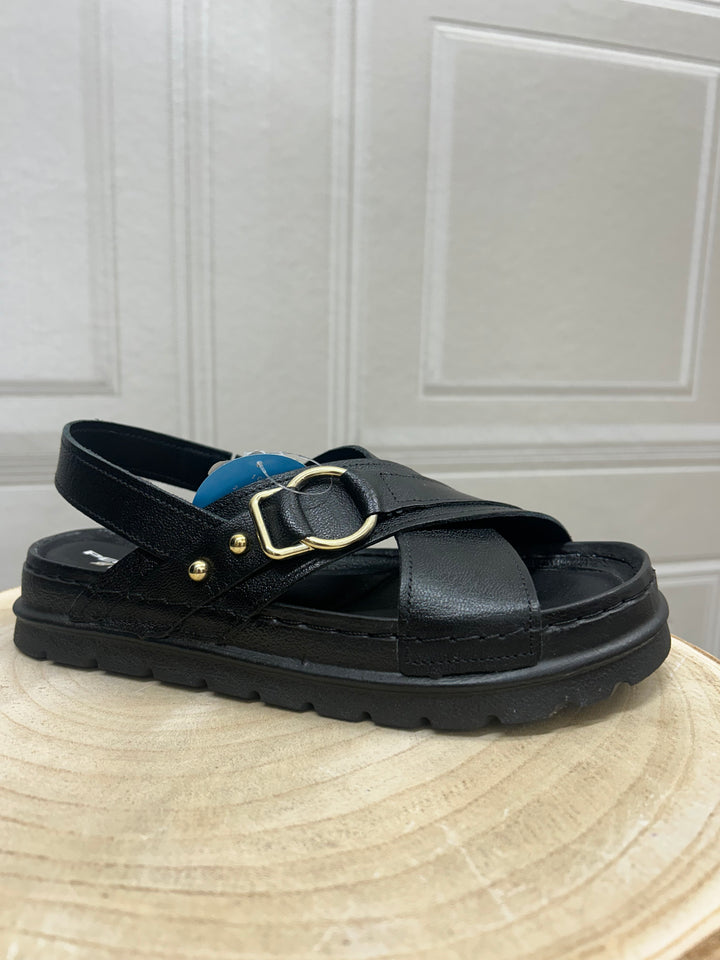 Pegada Napa Frontier Preto Sandal | 234707-03
