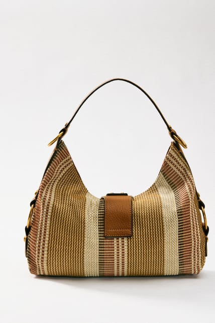 Guess Camden Cognac Shoulder Bag