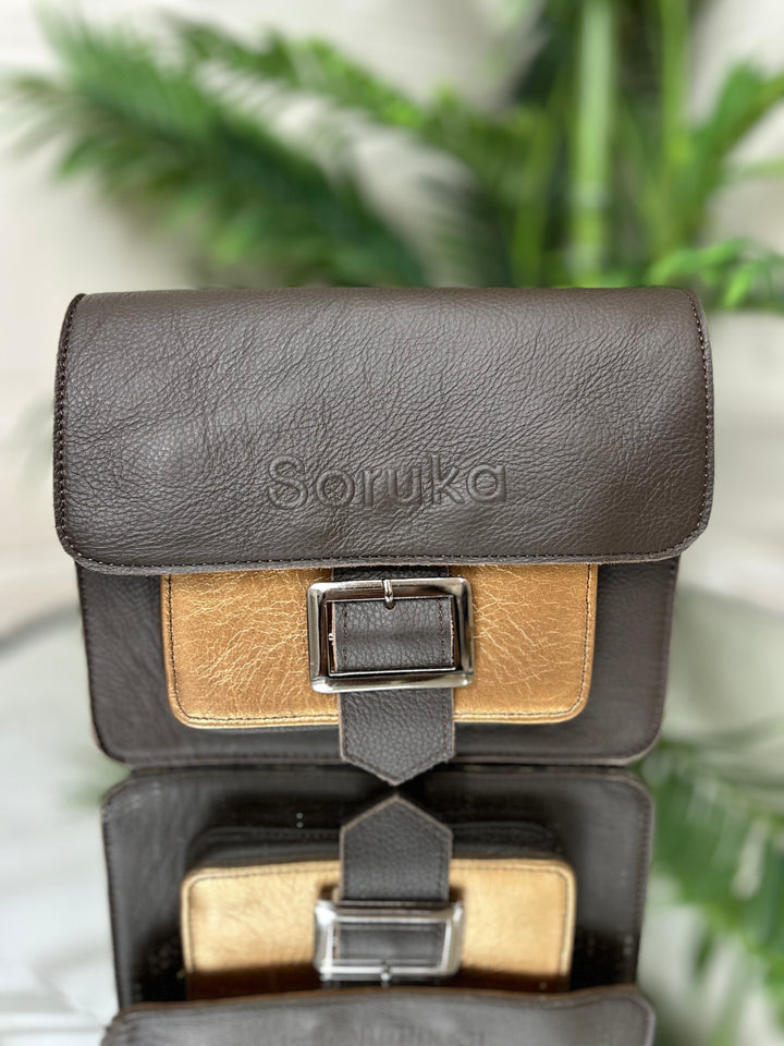 Soruka (81093) Buckle Satchel Handbag
