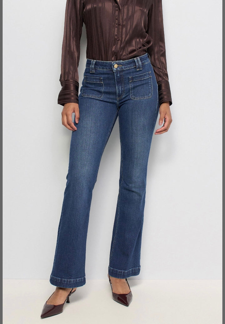 Salsa Destiny Flare Denim Jeans | 21011927853