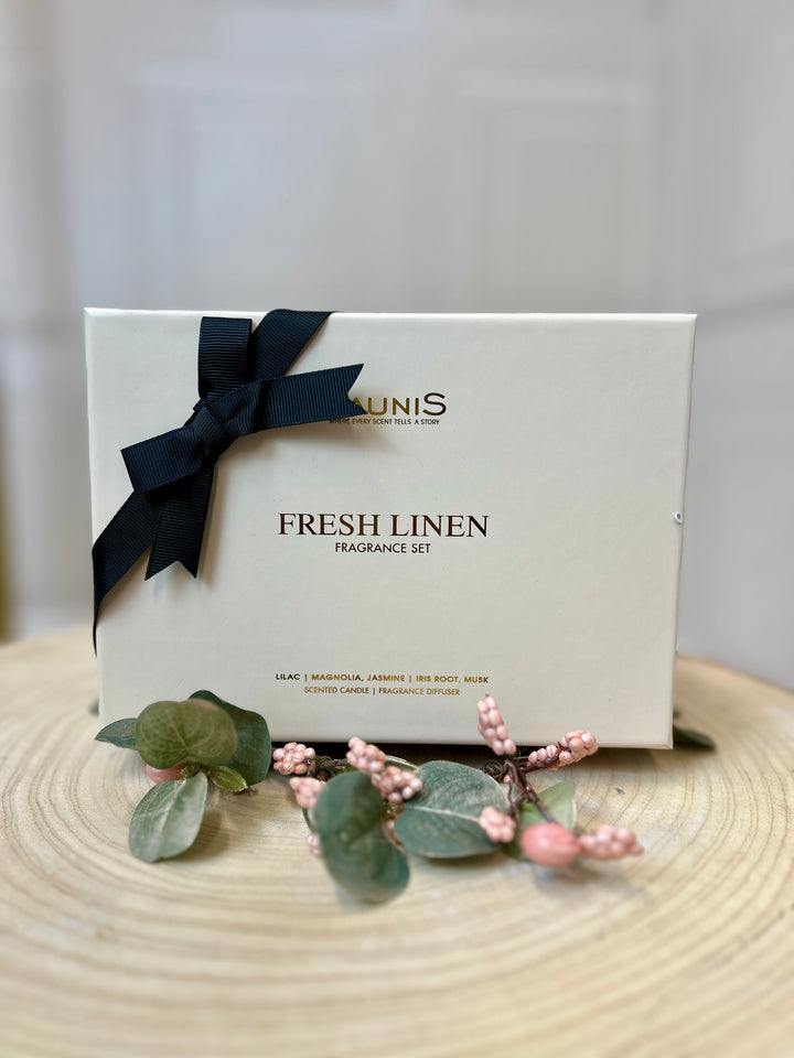 Haunis Fresh Linen Fragrance Set