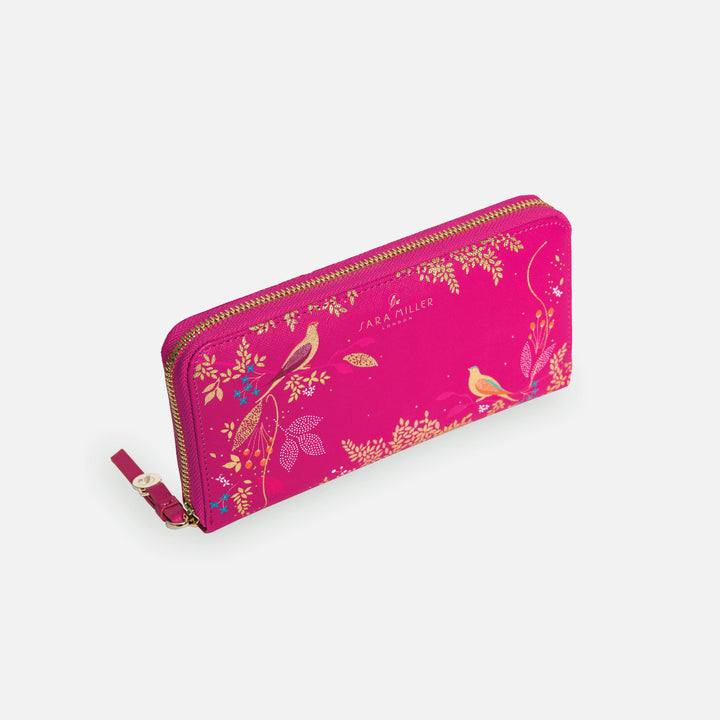 Sara Miller Zip Purse: Chelsea Pink / Large