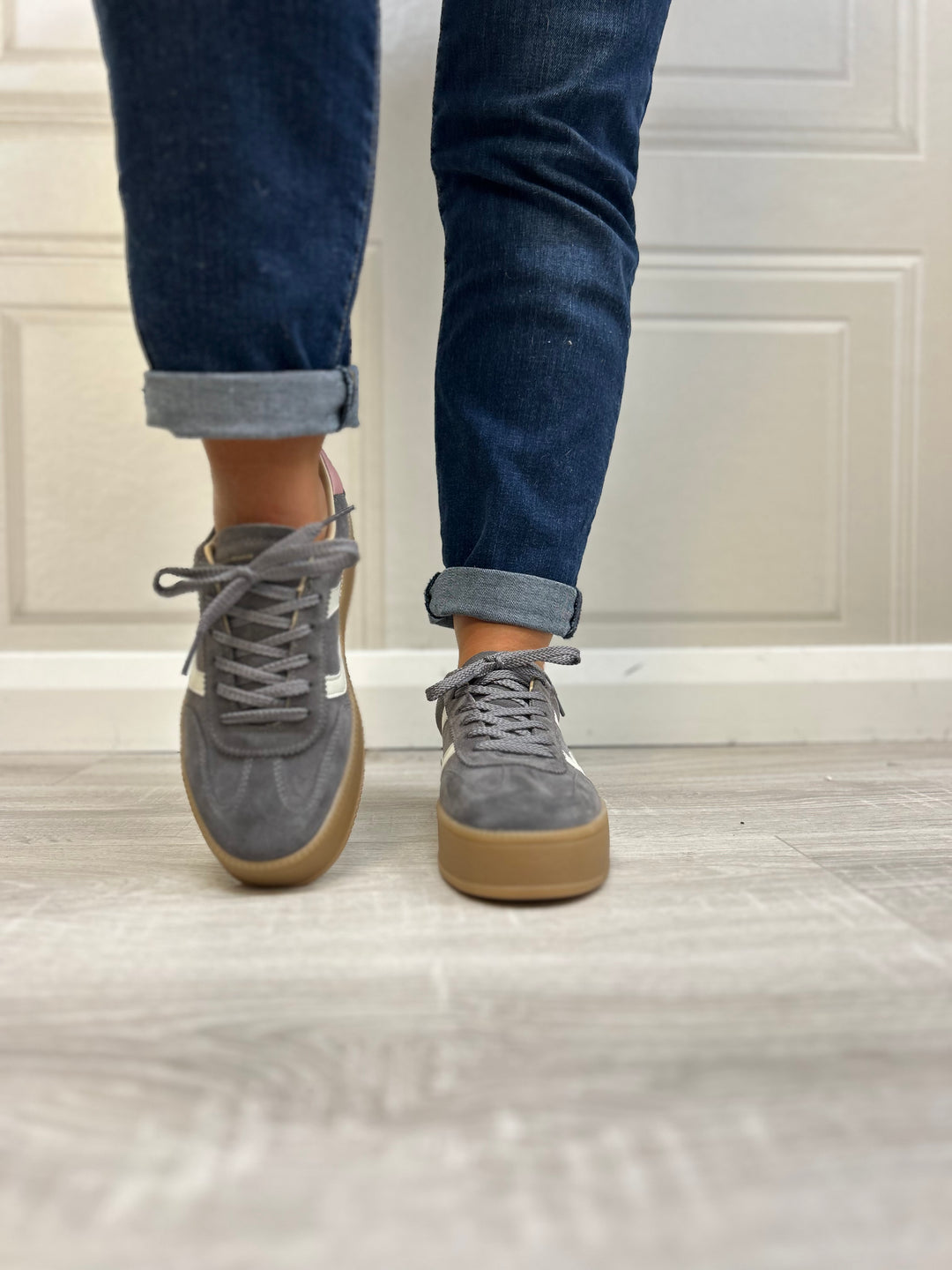 Gant Cuzmani Grey & Pink Sneaker
