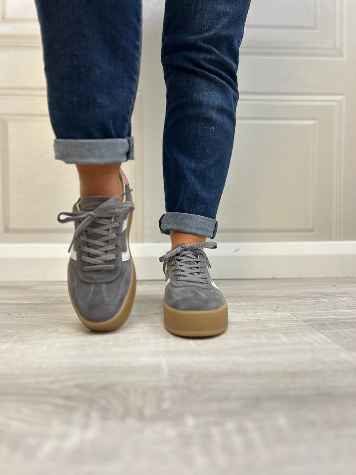 Gant Cuzmani Grey & Pink Sneaker