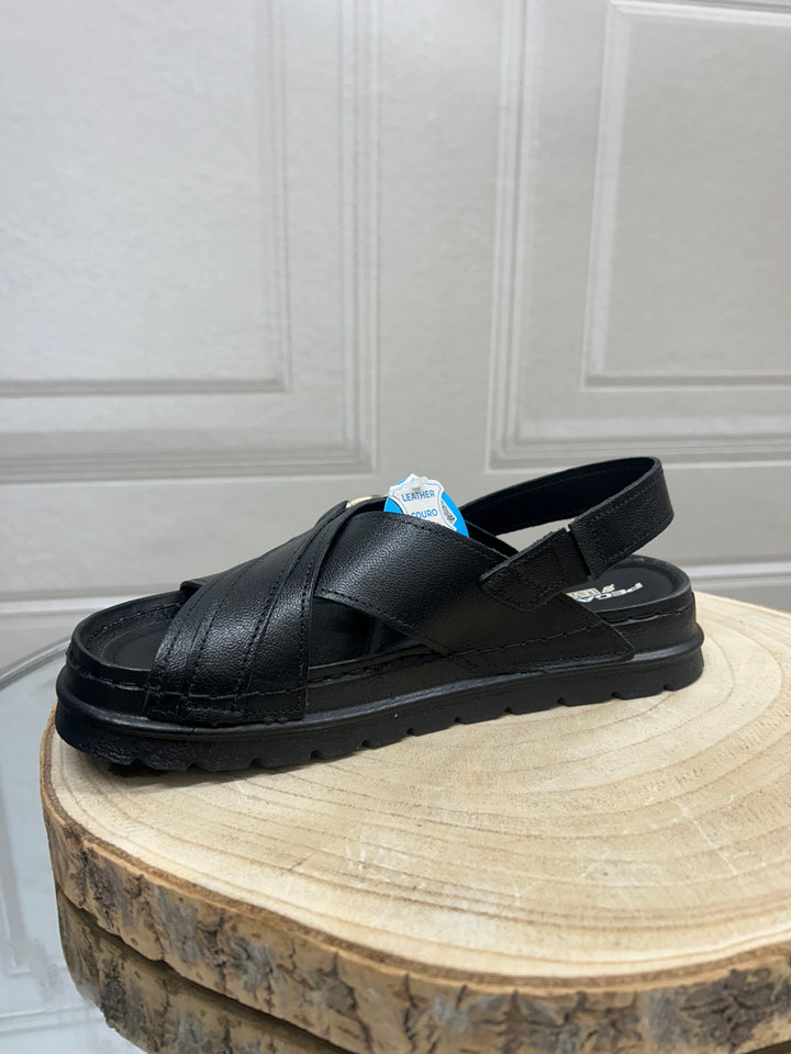 Pegada Napa Frontier Preto Sandal | 234707-03