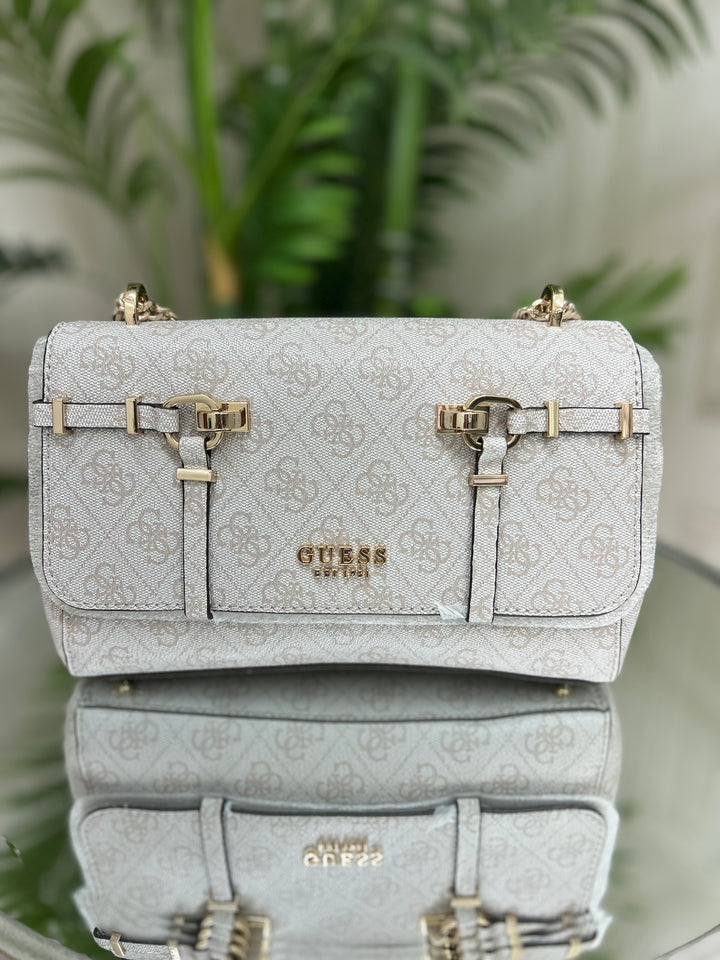 Guess Leona Bone Logo Crossbody Bag