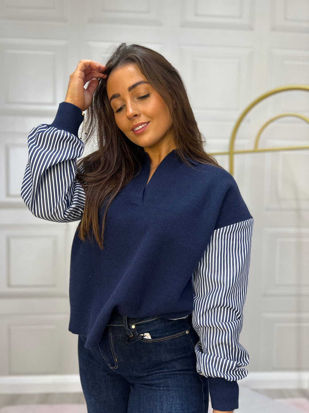 Numph Numarsy Pullover Dark Sapphire