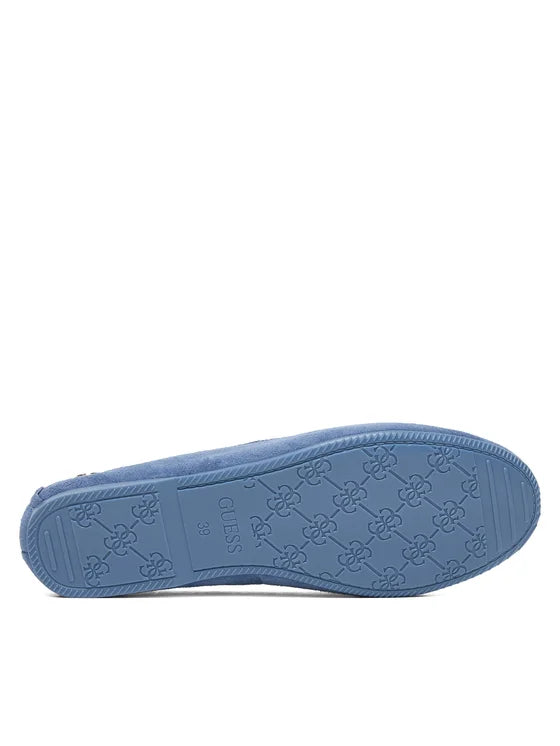 Guess Sue14 Aisha Blue Moccasin