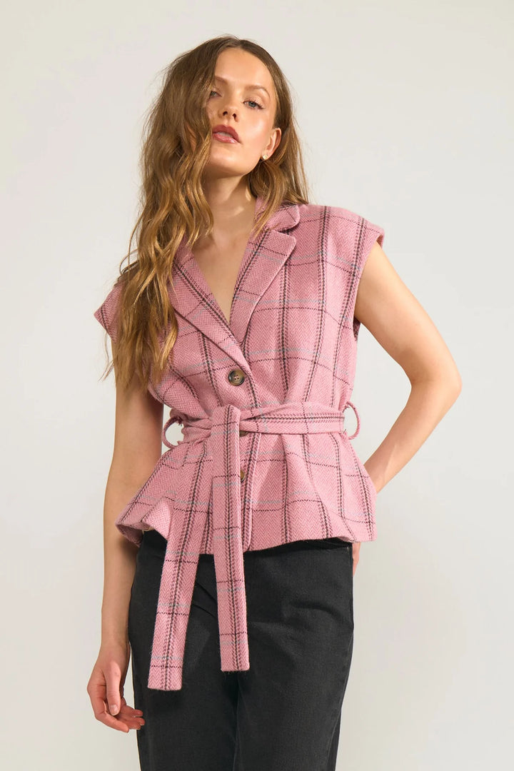 Numph Nukimmi Pink Lady Vest