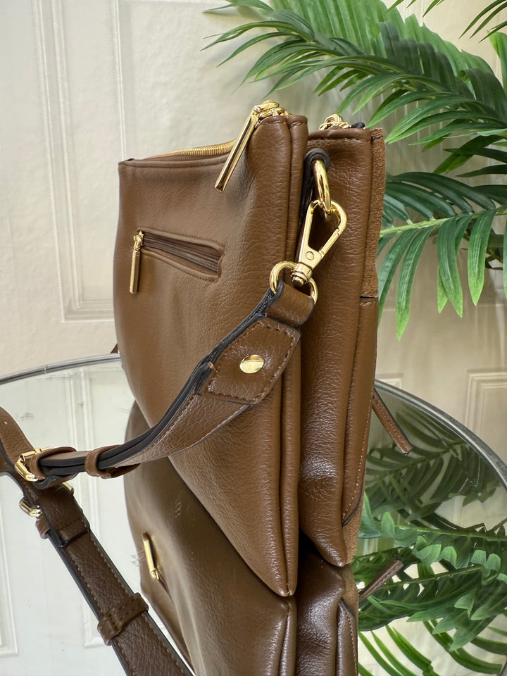 Carmela Tan Crossbody Bag 186174