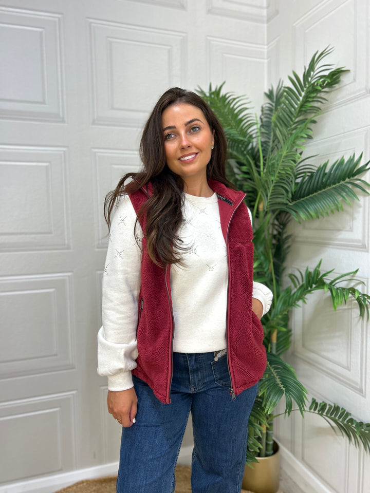 HV Society Bodywarmer Dolce Burgundy