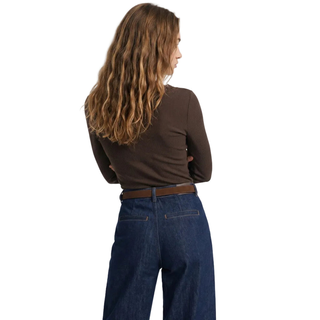 Tiffosi Icy Long Sleeve Top | Brown
