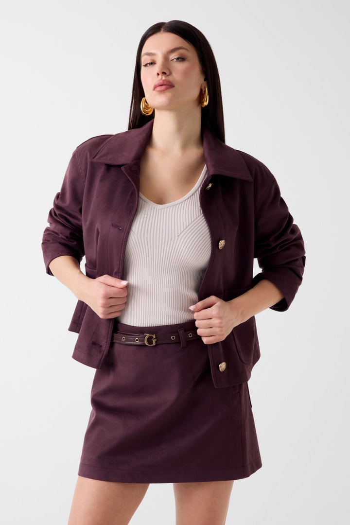 Guess Grace Suede Jacket