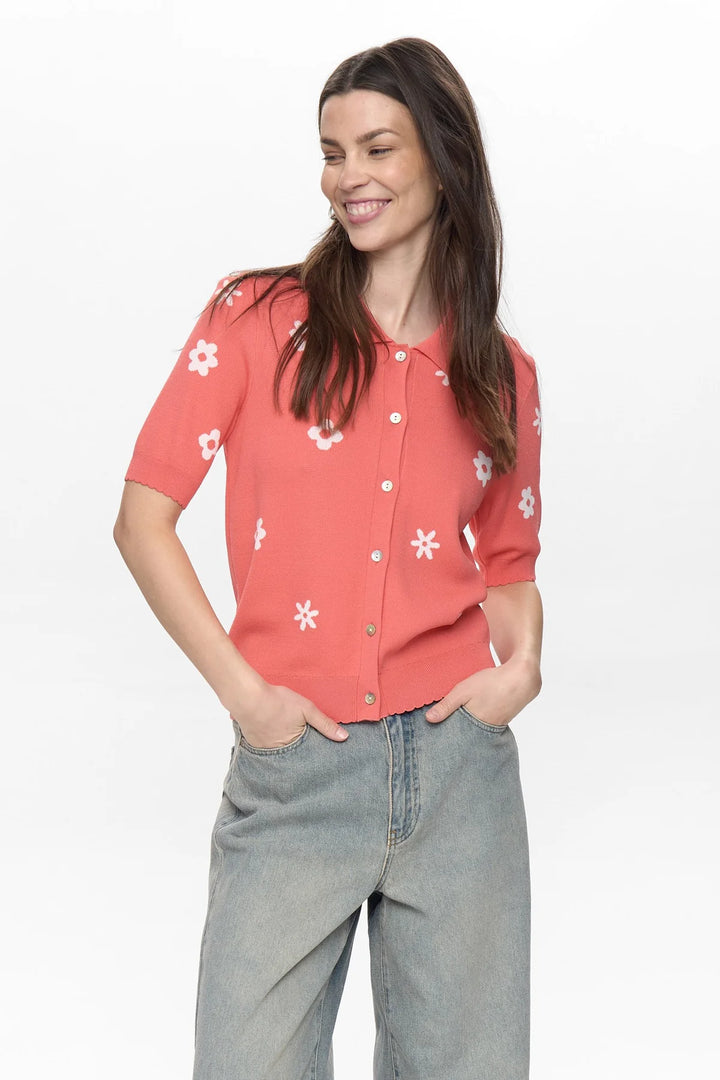 Numph Numargitta Cardigan Cayenne