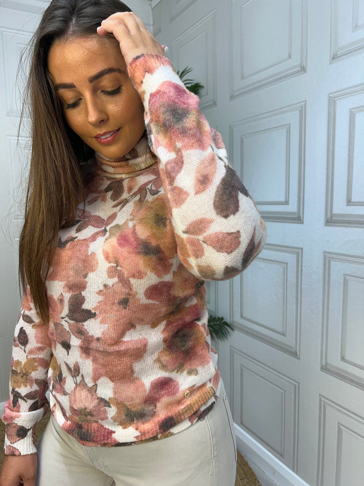 Guess Printed Izabella Knitted Sweater