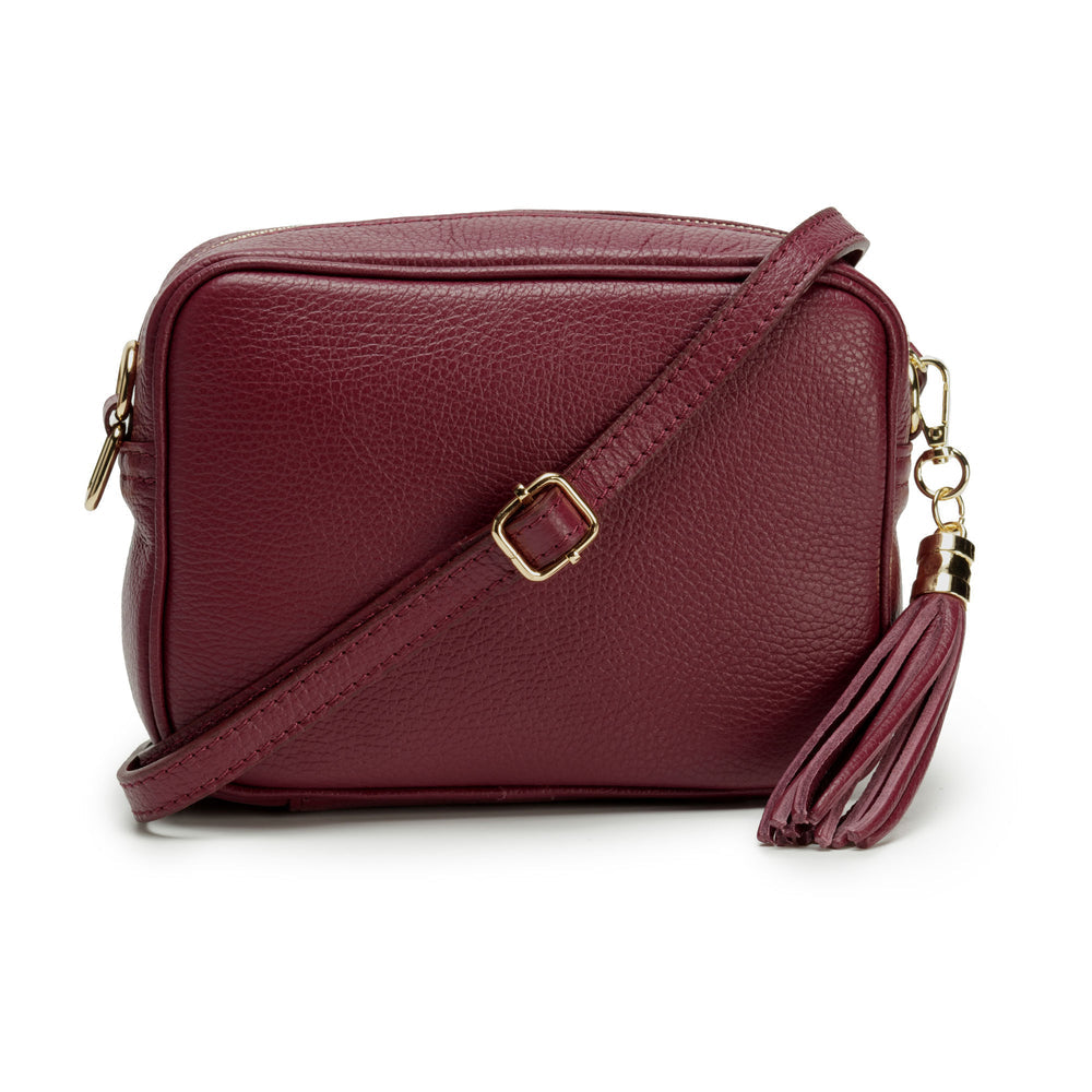 Elie Beaumont Crossbody Bag | Wine