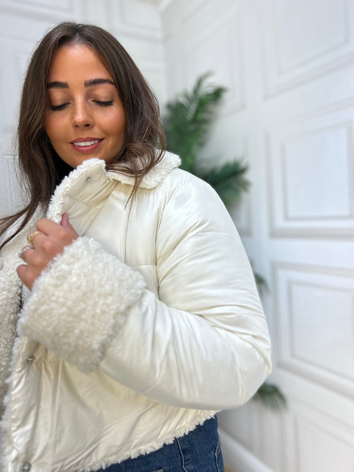 Goa Goa Berlin White Reversible Coat